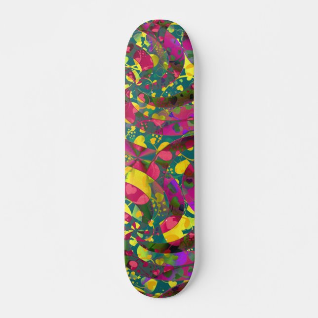HERZSMUSTER ART 12 SKATEBOARD (Vorne)