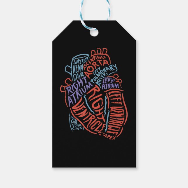 Herzspezialist Anatomie Doktor Medizinische Biolog Geschenkanhänger (Vorderseite)