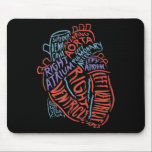 Herzspezialist Anatomie Doktor Medizinische Biolog Mousepad<br><div class="desc">Herzspezialist Anatomie Doktor Medizinische Biologie</div>