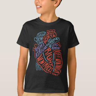 Herzspezialist Anatomie Doktor Medizinische Biolog T-Shirt