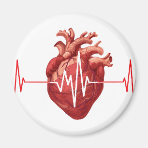 Herzspezialist Herzarzt Kardiologie Ich höre dir z Magnet