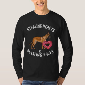 Herzstehlende Fürze Belgischer Malinoi Vale T-Shirt