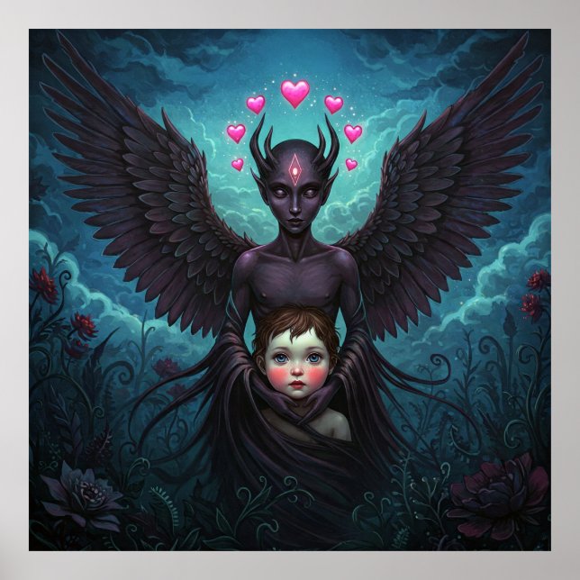 Herzstillstand Poster (Vorne)