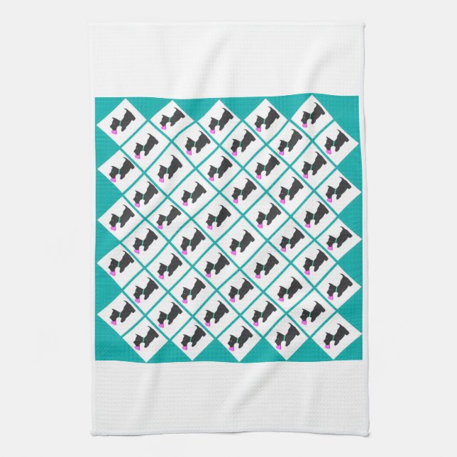 HERZSTRECKEN KÜCHENTUCH (Vertikal)