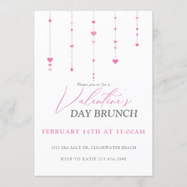 Herzstring Valentine's Day Einladung