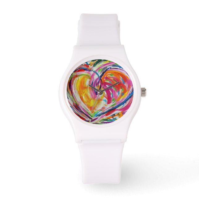 Herzstück der fröhlichen Art Custom Watch Design Armbanduhr (Vorderseite)