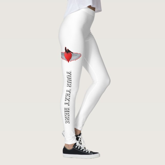Herztattoo Leggings (Rechts)