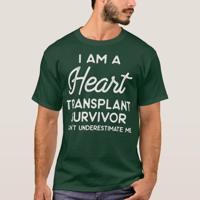 Herztransplantation Empfängnisverhütung Operation  T-Shirt (Vorderseite)