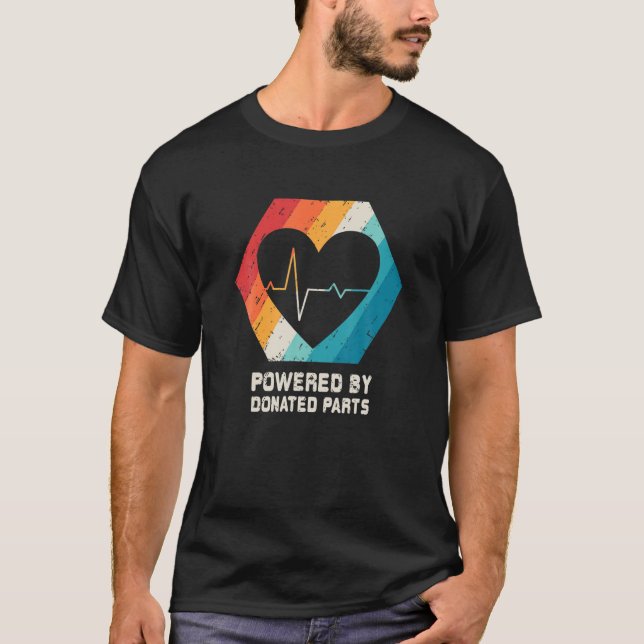 Herztransplantation Organtransplantation Empfänger T-Shirt (Vorderseite)