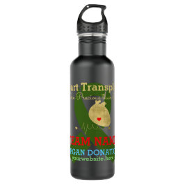 Herztransplantatteam Anpassbare grüne Multifunktio Edelstahlflasche