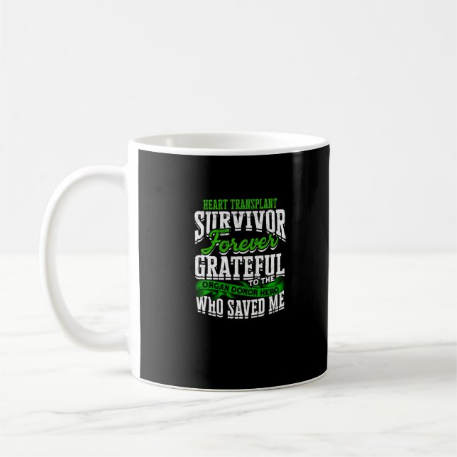 Herztransplantatübersiedler Forever dankbar für di Kaffeetasse (Links)