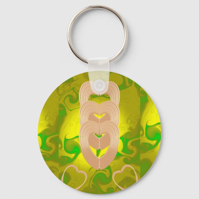 Herzverbindung Schlüsselanhänger (Vorderseite)