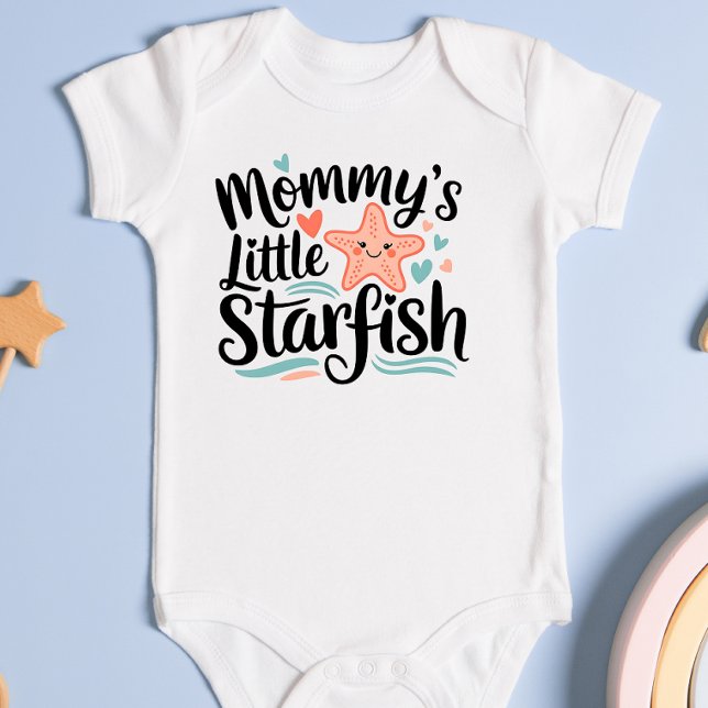 Herzwärmende Mommy's Little Starfish Baby Strampler (Von Creator hochgeladen)