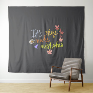 Herzwärmendes Kind zitiert Design für liebevolle E Wandteppich
