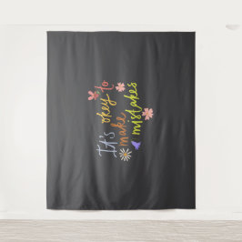 Herzwärmendes Kind zitiert Design für liebevolle E Wandteppich