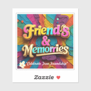 "Herzwärmendes Lächeln" Aufkleber