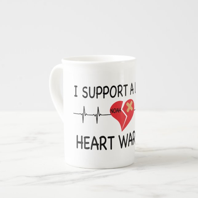 HERZWARRISCHE TASSE (Vorderseite Links)