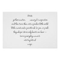 Herzworte erklären und Künstler Whimsical Art
