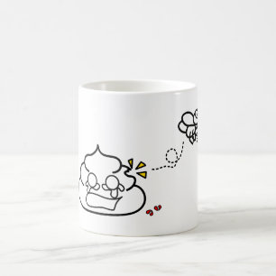 Herzzerbrochen Kack - Brootsch the PooPoo Kaffeetasse