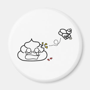 Herzzerbrochen Kack - Brootsch the PooPoo Magnet