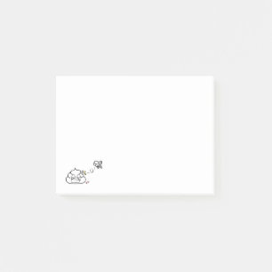 Herzzerbrochen Kack - Brootsch the PooPoo Post-it Klebezettel