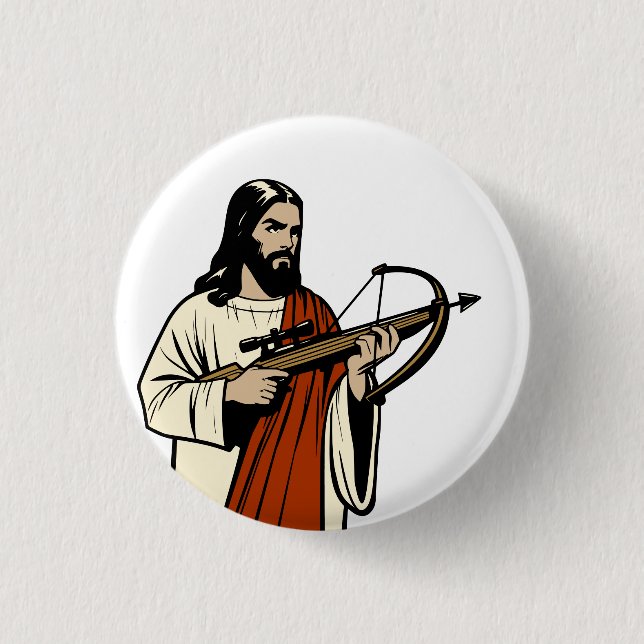 He's Back Button (Vorderseite)