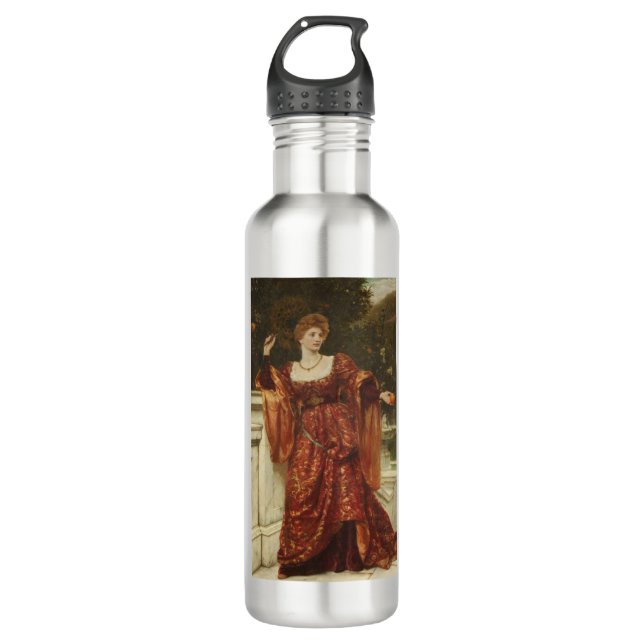 Hesperia (von Frank Dicksee) Edelstahlflasche (Vorderseite)