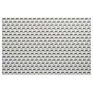 Hest Og Hund Gewebe Stoff