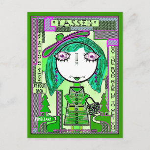 HESTER BESSIE METTS COLLECTIBLE ART POSTKARTE