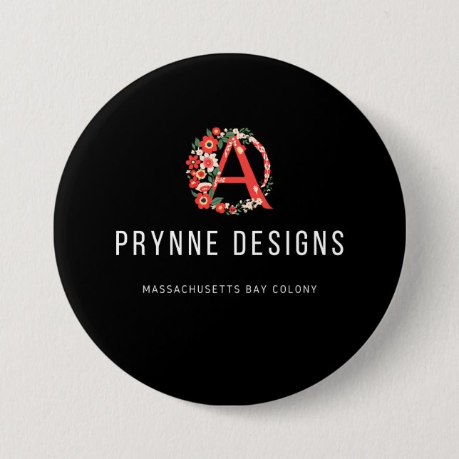 Hester Prynne Button (Vorderseite)