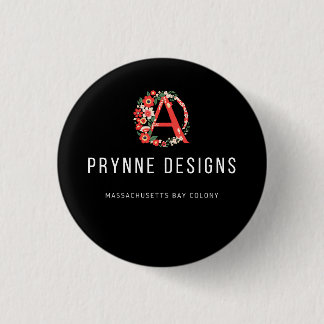 Hester Prynne Scarlet Letter-Taste Button