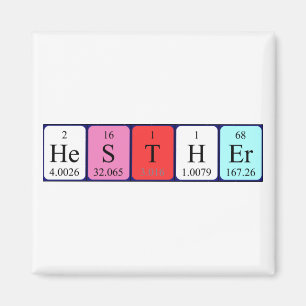 Hesther Periodenmagnetmagnet Magnet