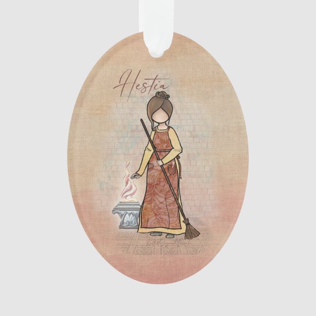 Hestia Goddess Ornament (Vorderseite)