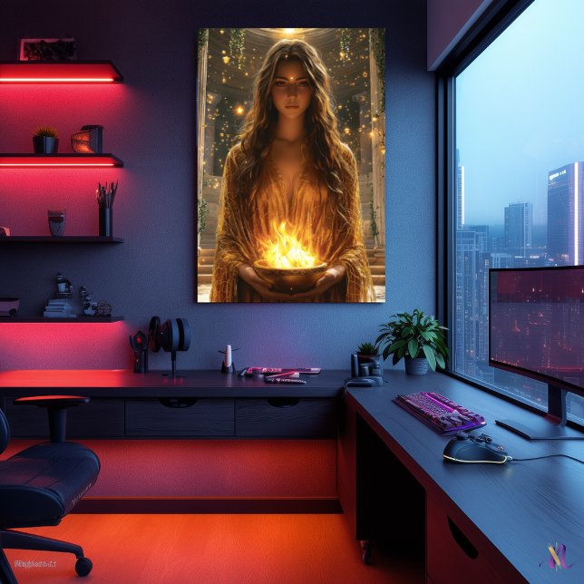 Hestia, Göttin des Herzens - Hüterin Poster (Von Creator hochgeladen)