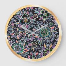 HESTIA : Lumière Éternelle - Horloge Murale d'Art