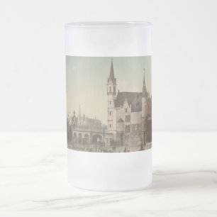 Het Steen, Antwerpen, Belgien Mattglas Bierglas