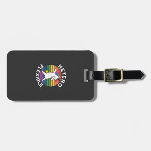Hetero Flexible LGBT Lesbische Schwulenschwule Gepäckanhänger