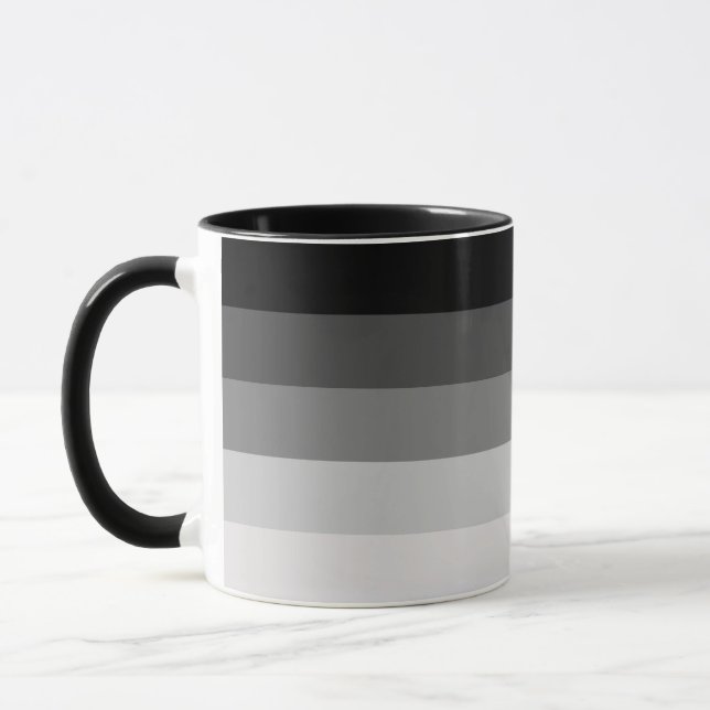 Hetero-Pride-Flag, gerader Stolperflagge Tasse (Links)