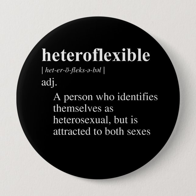 HETEROFLEXIBILITÄT DEFINITION BUTTON (Vorderseite)