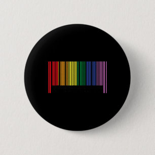 Heteroflexibles lustiges Yoga-Einhorn queerer Verb Button