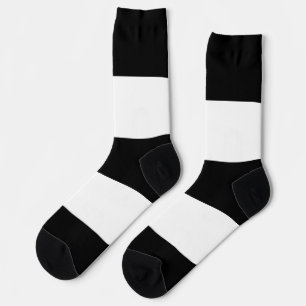 Heterosexuelle, Schwarz-weiß gestreifte LGBT Socken