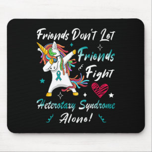 Heterotaxy-Syndrom-Bewusstseins-Einhorn-Unterstütz Mousepad