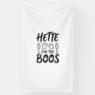 Hette für die Boos Halloween-Geisterparty-Shirt-De Banner