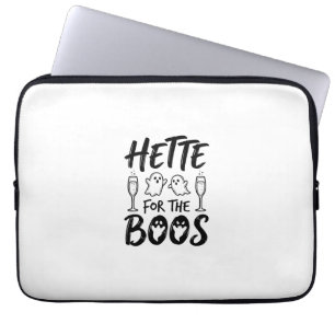 Hette für die Boos Halloween-Geisterparty-Shirt-De Laptopschutzhülle