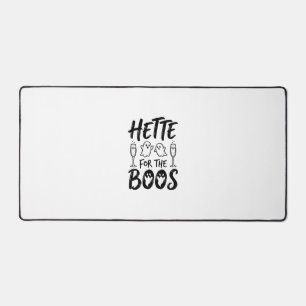 Hette für die Boos Halloween-Geisterparty-Shirt-De Schreibtischunterlage
