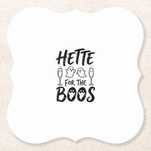 Hette für die Boos Halloween-Geisterparty-Shirt-De Untersetzer