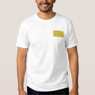Heu-Ballen Besticktes T-Shirt