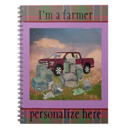 Heu-Bauer Notizblock