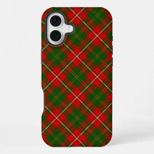 Heu Karo rot grün kariert iPhone 16 Plus Hülle