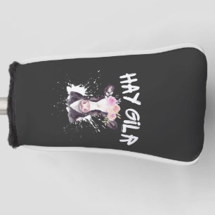 Heu Mädchen Bauer Lustige Rinder Kuh Bauer Liebhab Golf Headcover